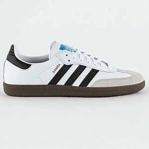 Adidas Samba White and Black Sneakers